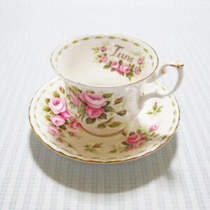 White Tea Cup And Saucer